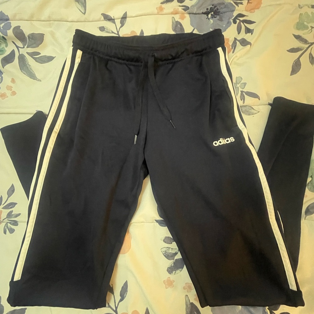 Dark blue adidas sports pants!